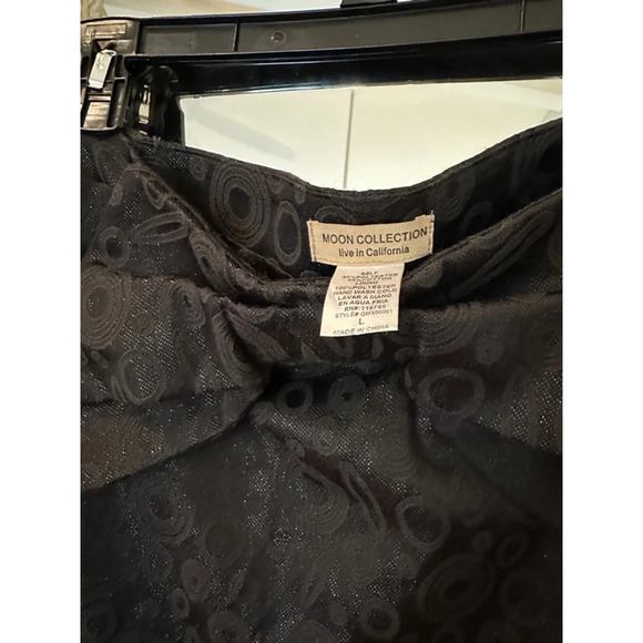 Women's Moon Collection Skirt, L, Black Shimmery - Picture 5 of 6